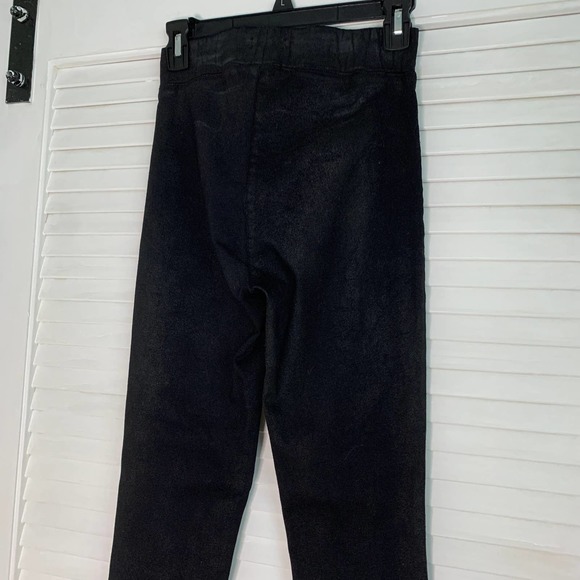 L’AGENCE Rochelle Coated Skinny Jeans Black Size M - Picture 7 of 12